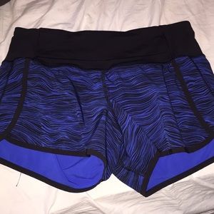 Blue LuLu Lemon Shorts
